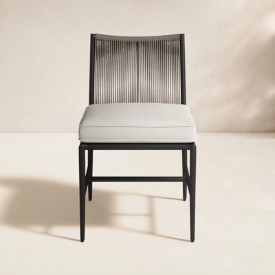 Esme Patio Dining Side Chair with Cushion by Joss & Main
