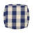 Connor Checkered Square Pouf, Versatile Ottoman And Floor Cushion With Polystyrene Bead Filling For Comfort And Style