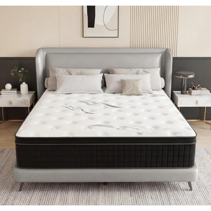 Matelas en mousse viscoélastique 12 po, Grand lit, 12"
