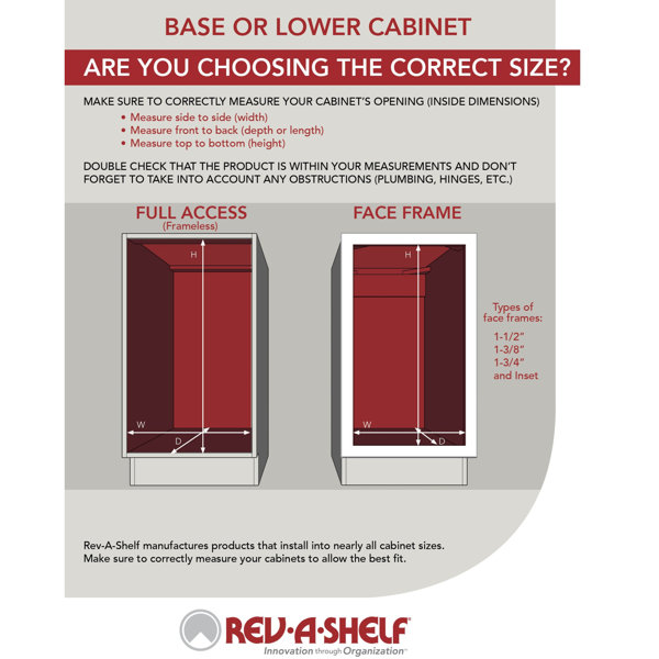 Slide-A-Shelf Tablette coulissante sur mesure pleine extension et  Commentaires - Wayfair Canada