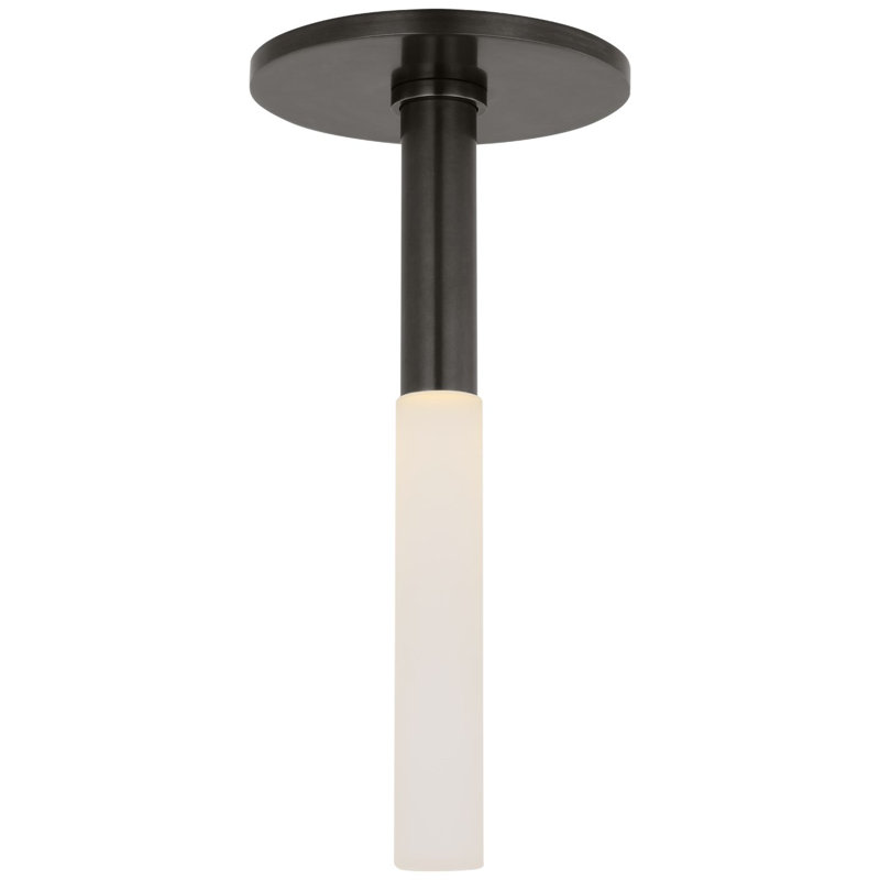 Rousseau 1 - Light LED Flush Mount, Bronze