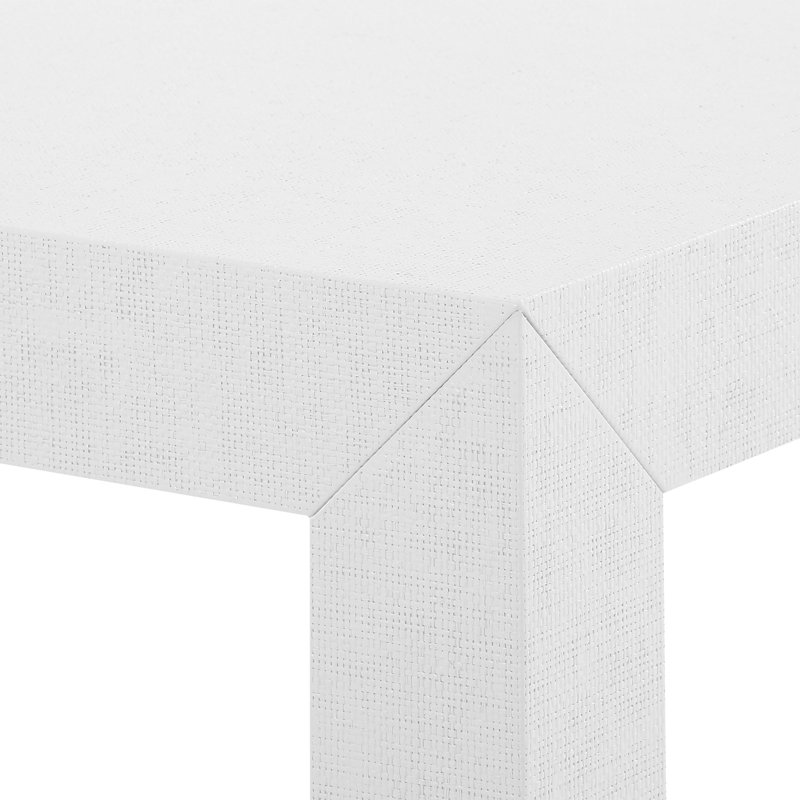 Parsons 48'' W Console Table, White