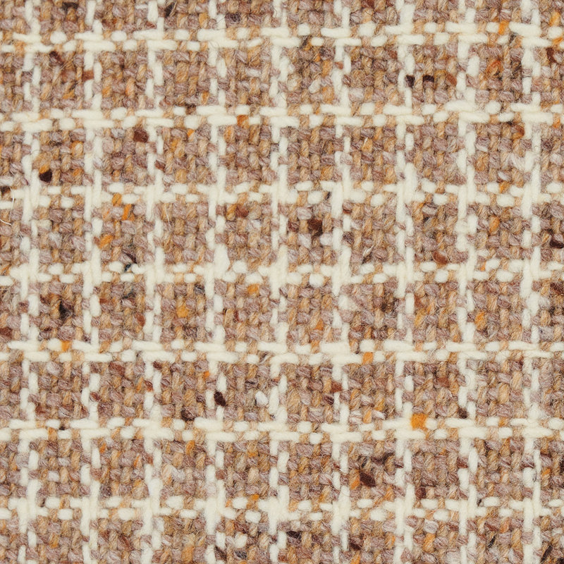 Tissu à carreaux Schumacher x Patterson Flynn Hudson, Chameau