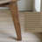 Solid wood dining table