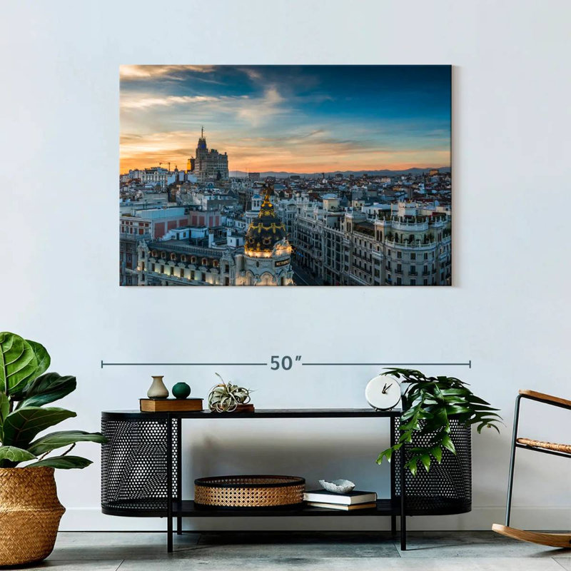 Horizon du crépuscule Sirci Madrid, H 30 po x l 45 po