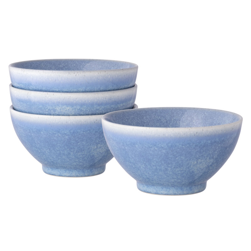  Ensemble de 4 bols à riz Noritake Colorwave Azure, 5,75 po, 20 oz
