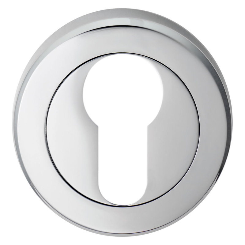 Serozzetta Rose / Rosette, Polished Chrome
