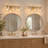 Elisabette 23.6" W 3-Light Dimmable Vanity Light
