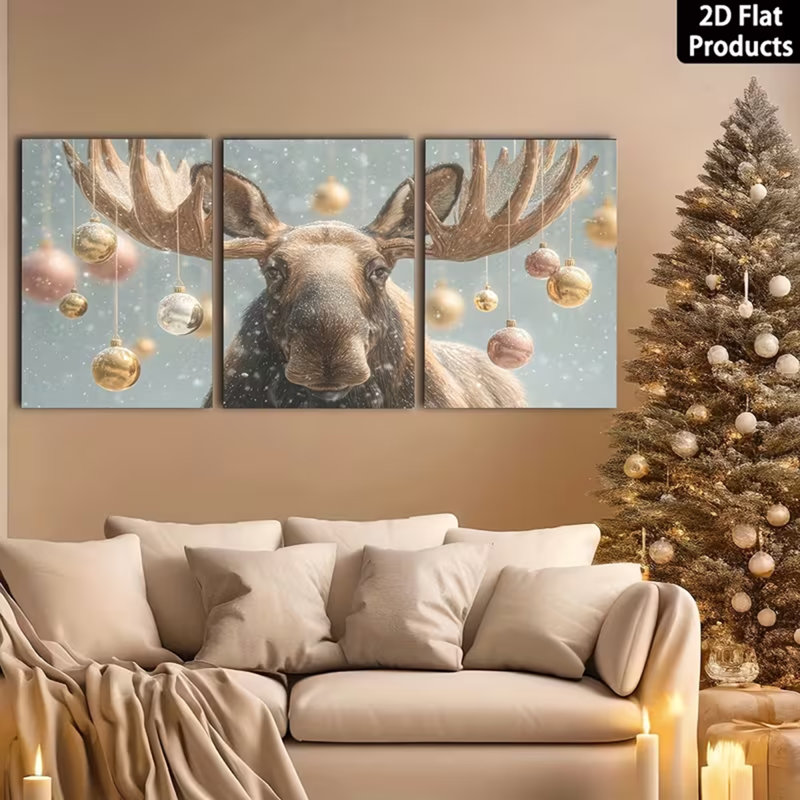 3 Piece Wrapped Canvas Print