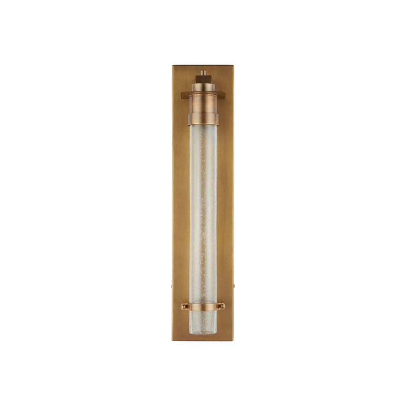 Provence - Light LED Outdoor Sconce, Antique Brass