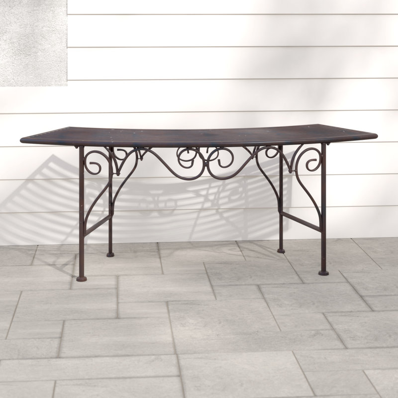 Metal Outdoor Bench