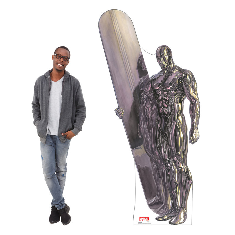 «Silver Surfer» en carton grandeur nature