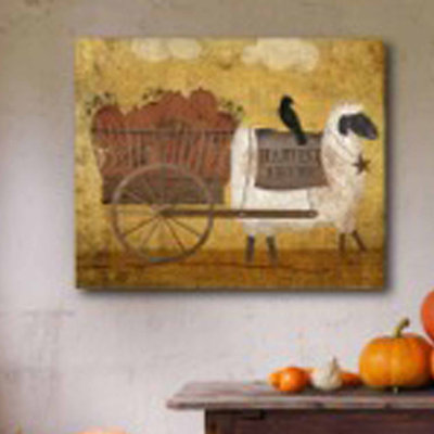 " Harvest Sheep " Graphic Art Print