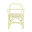 Chaise en rotin vert-2021978295