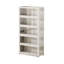 Vitrine à 5 niveaux, vitrine pour objets de collection, vitrine de salon, transparente et résistante à la poussière sur les trois côtés, porteuse robuste