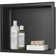 14 In. W X 12 In. H X 4 In. D 18-Gauge Stainless Steel Shower Niche
