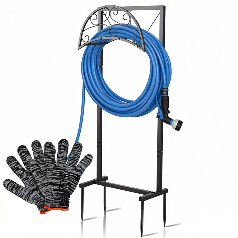 Porte-boyau d'arrosage avec gant