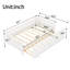 Base de lit plateforme convertible avec garde-corps, bois massif pour une solution de sommeil polyvalente et sécuritaire-1248274074-1248274075