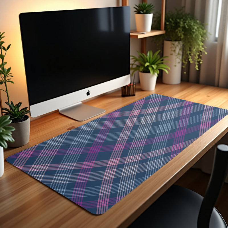 Polyester Desk Pad, 14.4x12.1