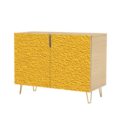 Buffet avec rangement en papier et 2 portes pour le salon et la cuisine