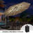 11' Cantilever Umbrella with Lights and Base in Ground-96664855