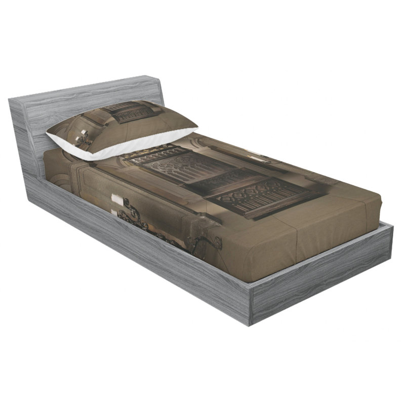 Microfiber Sheet Set, Twin Sheet Set with Fitted Sheet