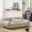 Pet pour grands chiens beige rectangulaire avec tissu et matériau insonorisé moderne-923856117