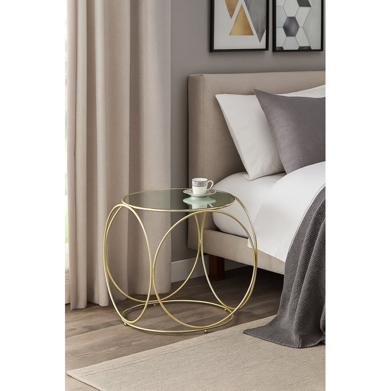 Aidan Drum End Table