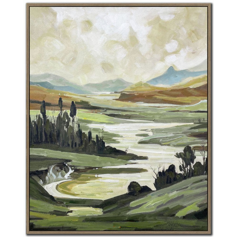 Rolling Hills II Canvas Wall Art