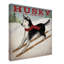 « husky ski co », reproduction d’impression sur toile tendue-31879257