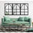 Ebberta Engineered Wood Flat Mirror-2096347943
