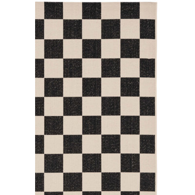 Tapis d'intérieur / extérieur à motif géométrique Monda Performance