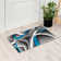Arsenovic Abstract Turquoise/Gray Indoor Area Rug