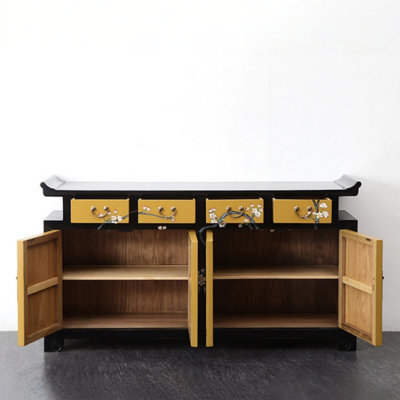 Creative Painted TV Cabinet
