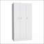 Armoire Ohio avec 3 portes, 2 tiroirs et 4 tablettes à 4 niveaux pour un rangement organisé et une esthétique moderne