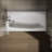Villager 60" x 30" Alcove Soaking Cast Iron Bathtub-19194354-19194337