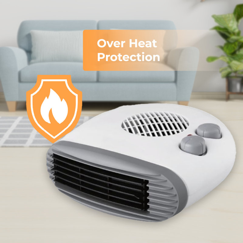 Belfry Heating Doss 2000W Electric Compact Space Heater with Adjustable Thermostat