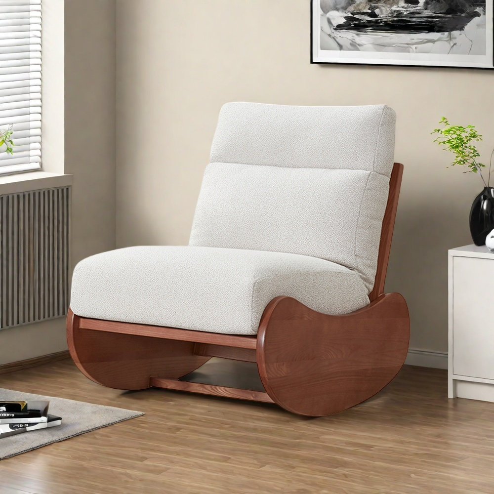 Hokku Designs Ash wood eco-friendly rocking chair | Wayfair
