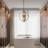 6 - Light Dimmable Sputnik Sphere Chandelier-62381648