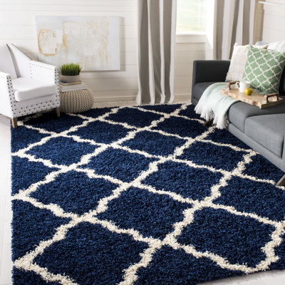Tapis à poils longs Alonnah