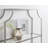 Johnalbert 3 Piece Scalloped Metal Accent Shelf-1058605048