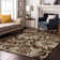 Premium Machine Washable Cerrito AMF551 Brown Rug