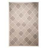 Rug & Kilim’S Scandinavian-Inspired Morocco Diamond Beige-Brown Natural Wool Rug