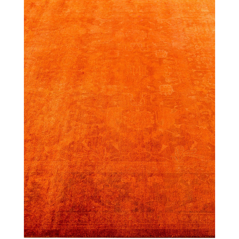Overyed One-of-a-Kind Rectangle 6'2" X 8'10" Hand Knotted Area Rug
