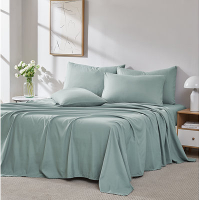Vilano Springs Extra Deep Pocket Sheet Set, 6-Piece Ultra Soft Microfiber Sheets and Pillow Cases, Wrinkle Resistant, Easy Care