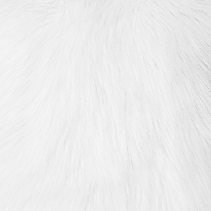 Arctic Fox Pillow Cover & Insert, White, Square 24"
