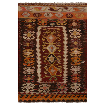 One-of-a-Kind 3'1" X 4'6" Hand Knotted Area Rug