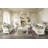 Upholstered 44 " Cotton Blend Sofa