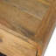 30cm W Solid Wood Bedside Table