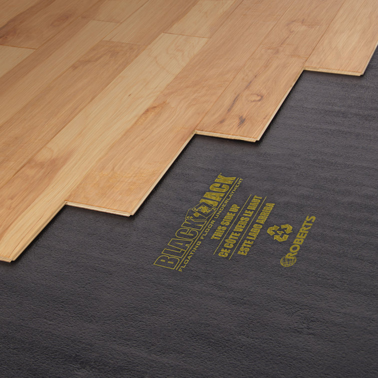 SoundStep LV Luxury Vinyl, Laminate, or Wood 200-ft x 3-ft x 1-mm Premium  Foam Flooring Underlayment (600-sq ft / (Roll) in the Flooring Underlayment  department at